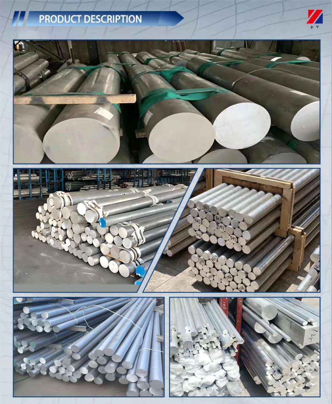 1000-7000 Series OEM Sizes Aluminum Aluminium Coil/Sheet/Pipe/Bar/Wire/Plate/Foil/Strip/Roll Round/Square/Flat Bar/Profiel/Angle/Channal/Beam/Billet/Ingot Coils